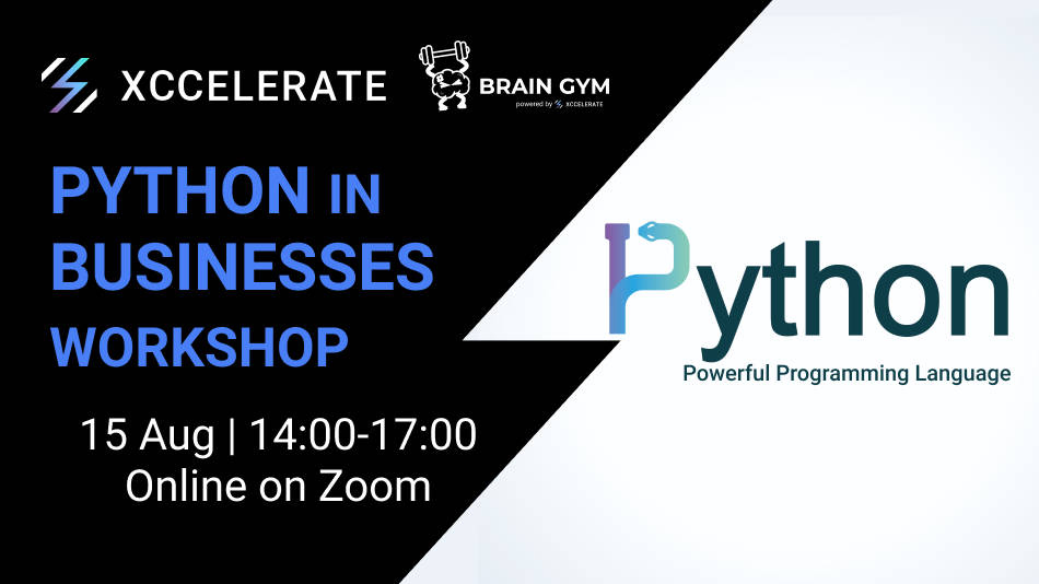 Brain Gym Series: Python in businesses Workshop | Event – HSBC Business Go