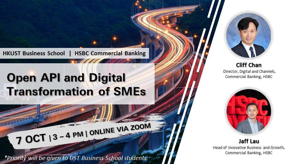 Open API and Digital Transformation of SMEs | Event – HSBC Business Go