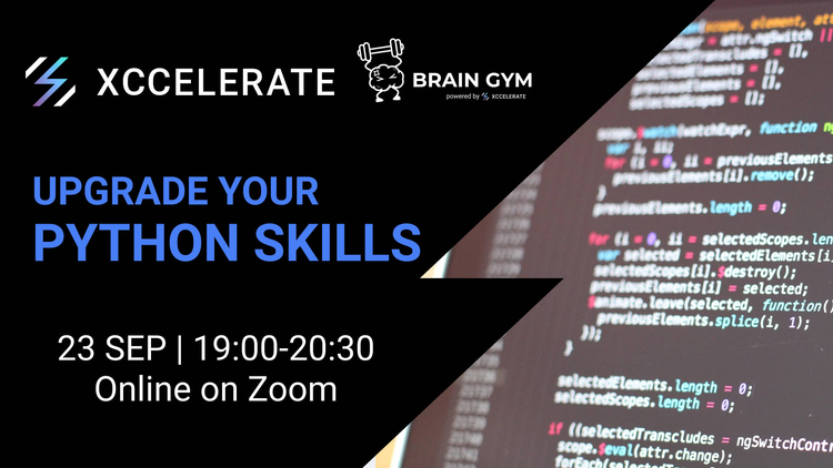 Brain Gym Series: Upgrade Your Python Skills | FREE Trial class | 活動 – 滙豐機滙